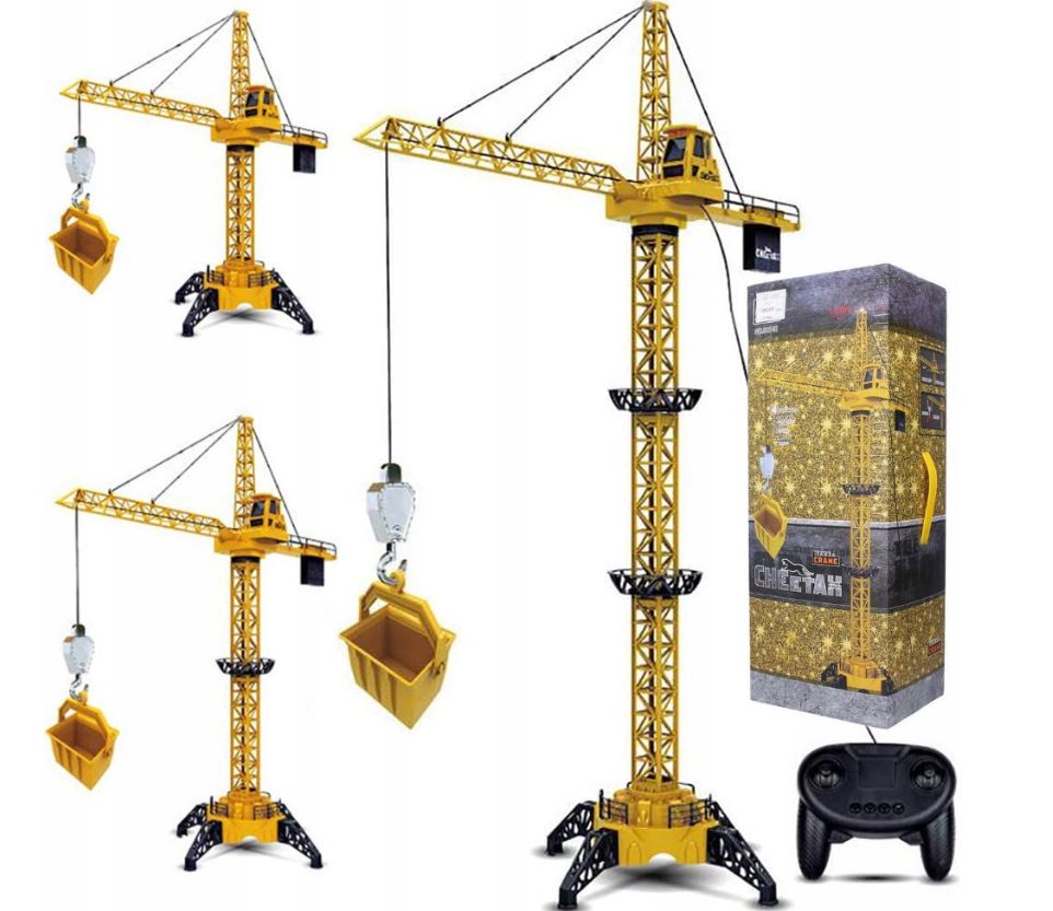 RC stavebný žeriav na diaľkové ovládanie